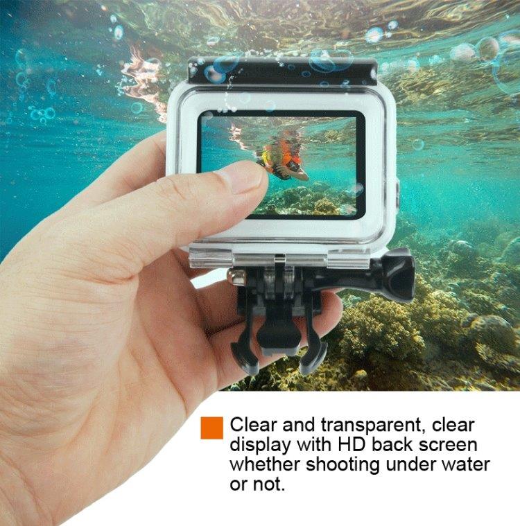 Vanntett Kamerahus med filter GoPro Hero 7 Svart