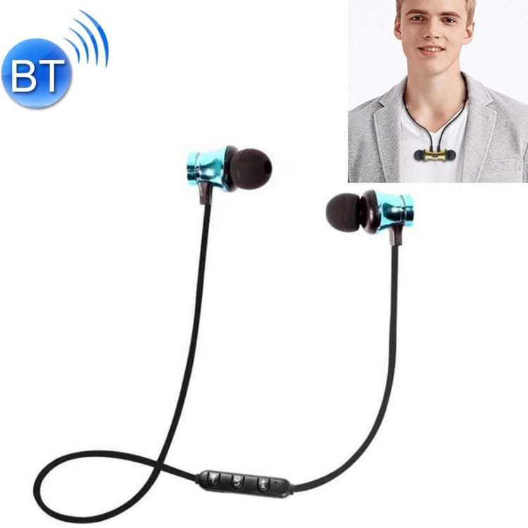 XT-11 Bluetooth Headset Magnetisk - Blå