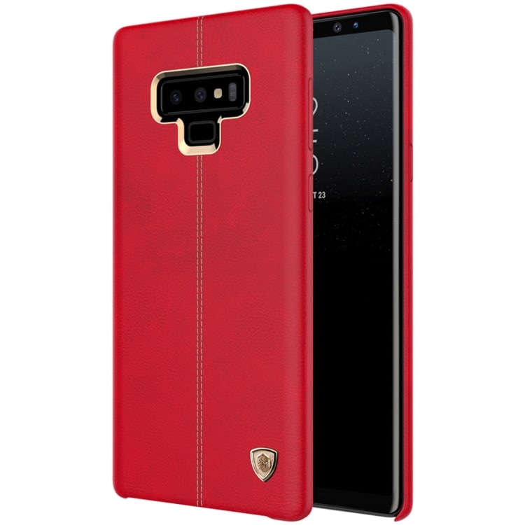 NILLKIN Englon Kunstlærskall Samsung Galaxy Note 9 Rød