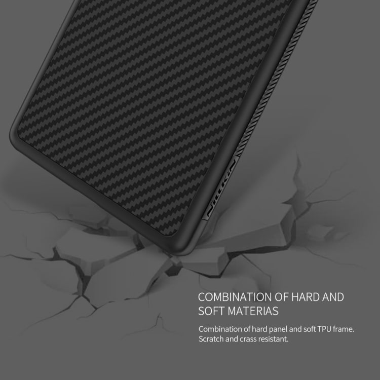 NILLKIN Carbon Bakskall Samsung Galaxy Note 9 Svart