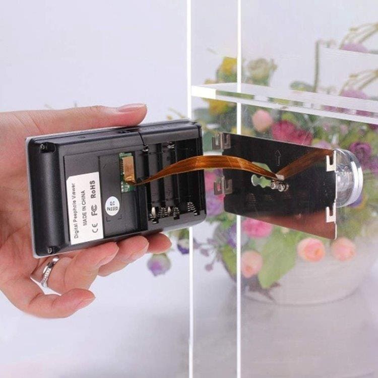 Widescreen Dørkamera 3,5" Skjerm