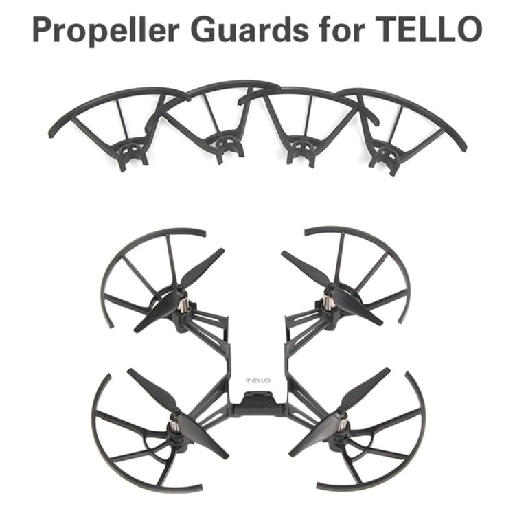 Propellbeskyttelse DJI TELLO Drone 4-pk Svart
