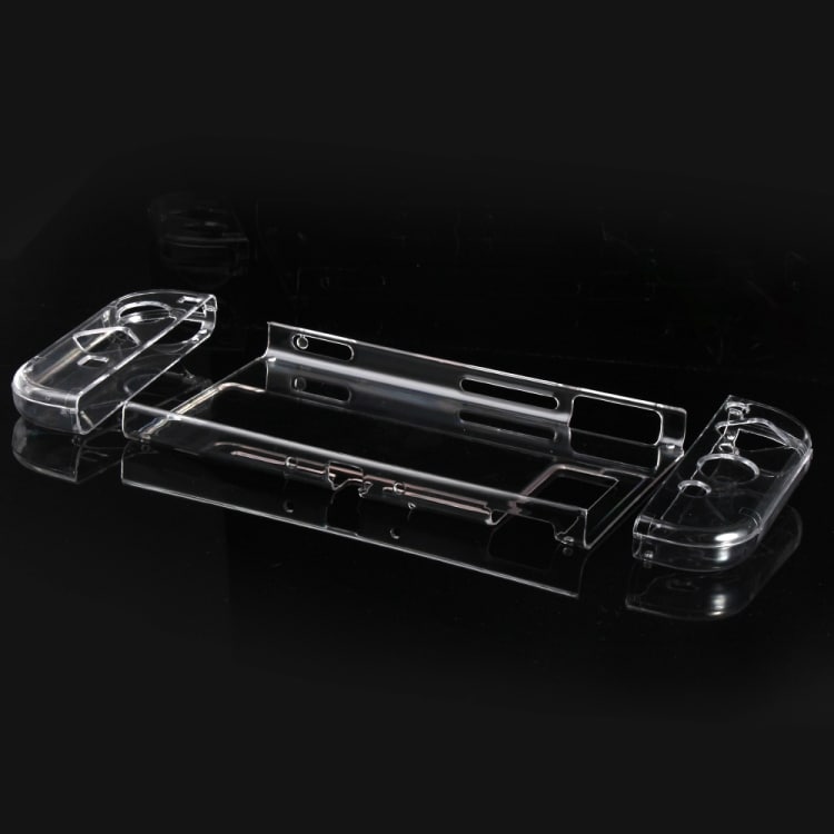 Crystal Hard Case Nintendo Switch Body Gamepad - Klar