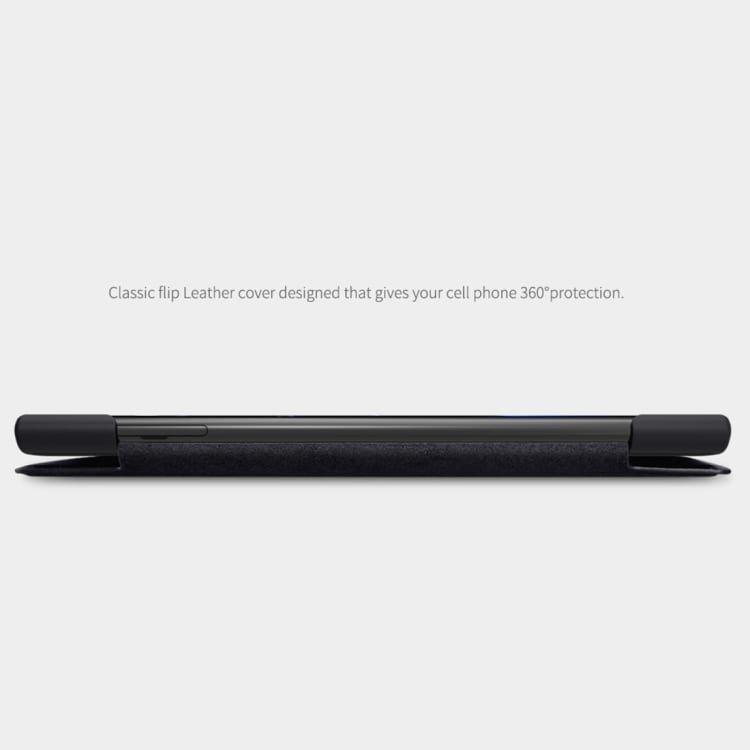 NILLKIN Lommebokdeksel / mobilskall Sony Xperia XA2 Plus - Svart