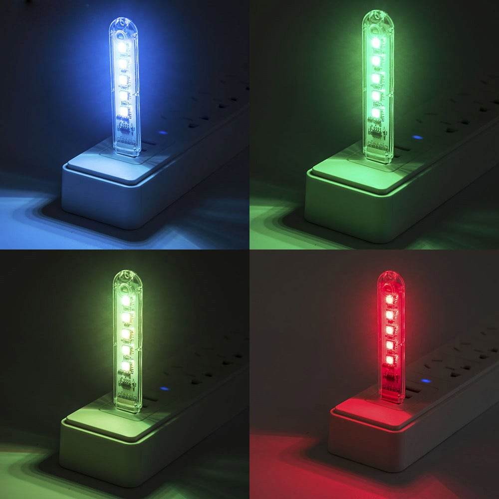 USB RGB LED-lampe