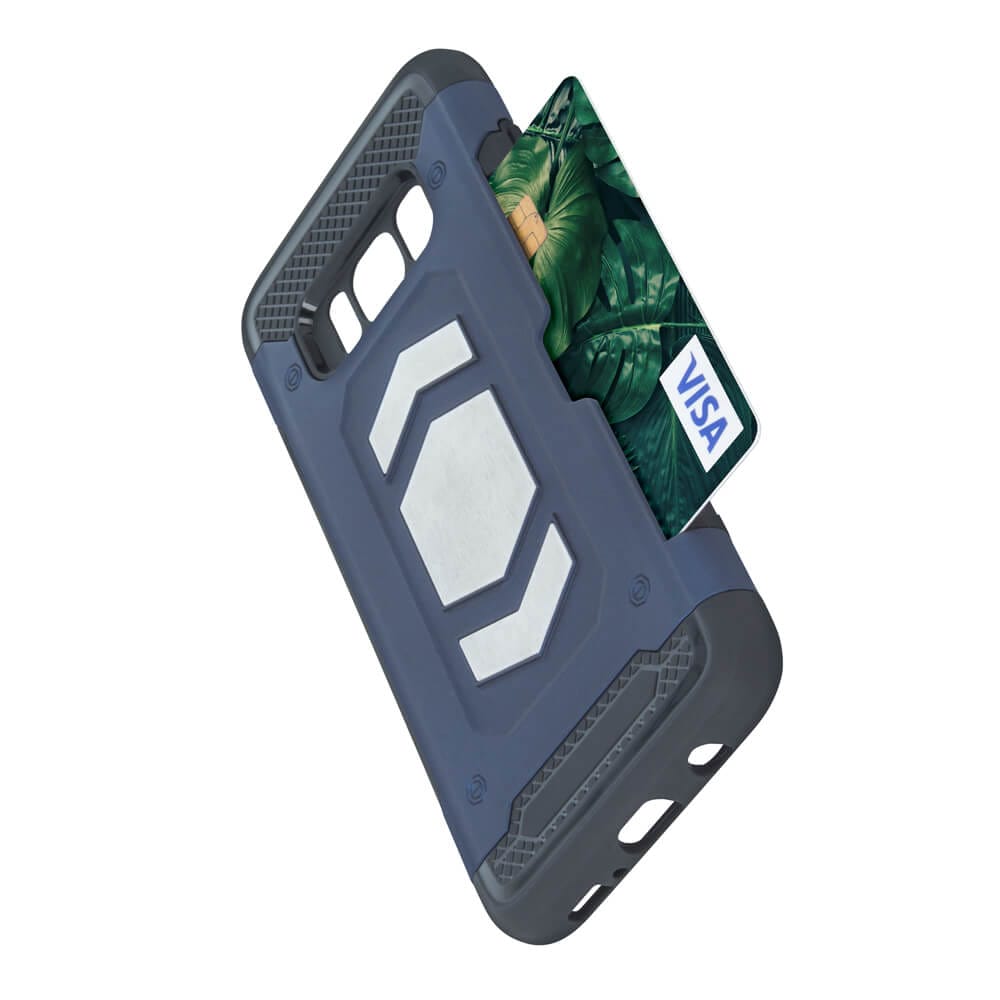 Defender Magnetic Case iPhone XR Mørkeblå