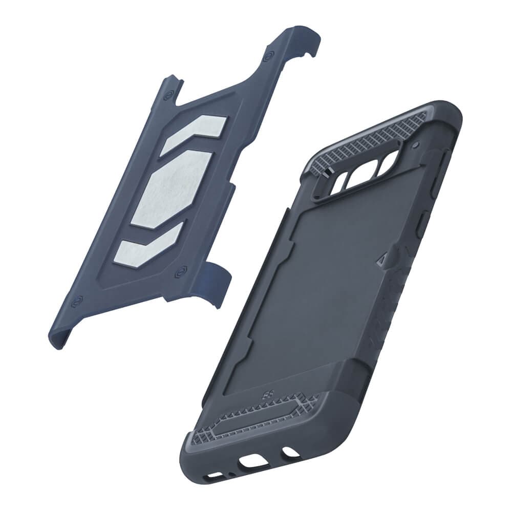 Defender Magnetic Case iPhone X / iPhone XS Mørkeblå