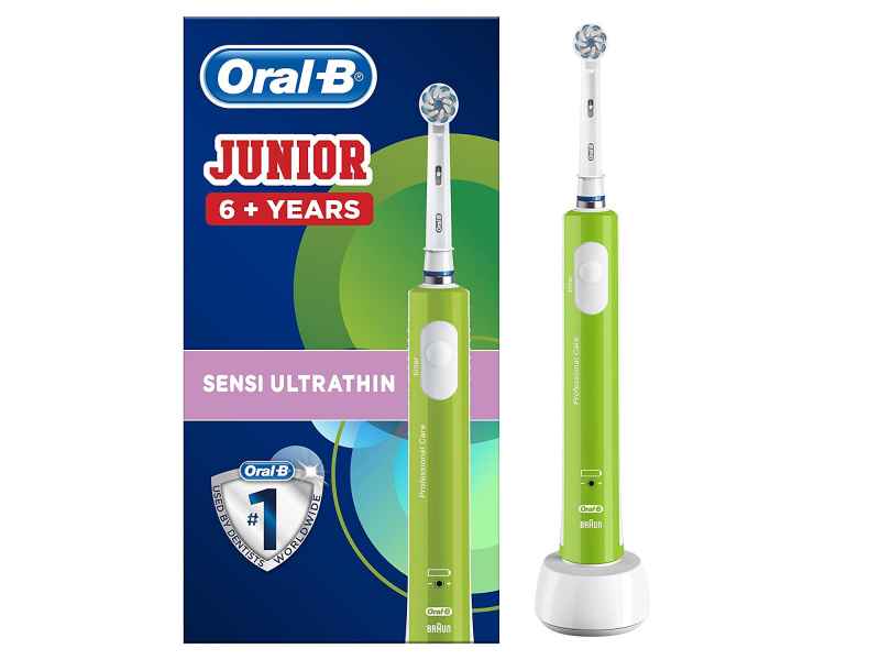 Braun Oral-B Junior Eltannbørste ( Grønn)