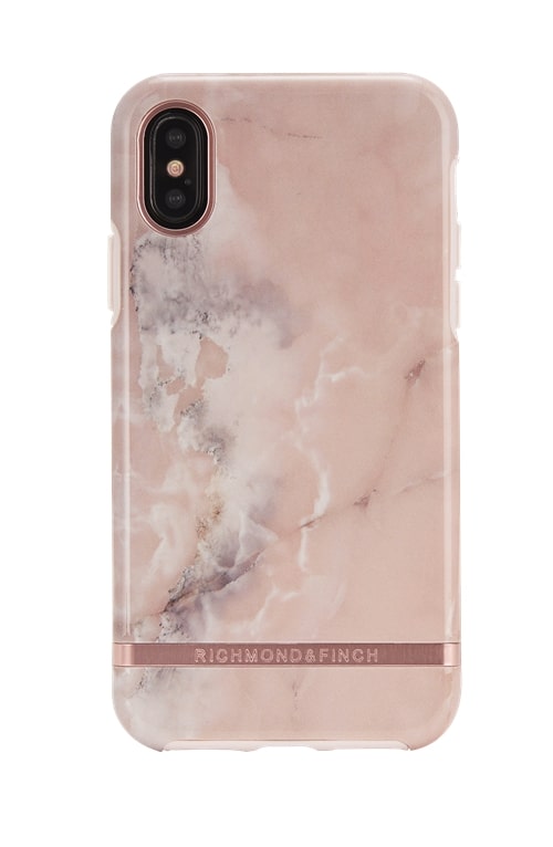 Richmond & Finch Pink Marble deksel til iPhone X / XS