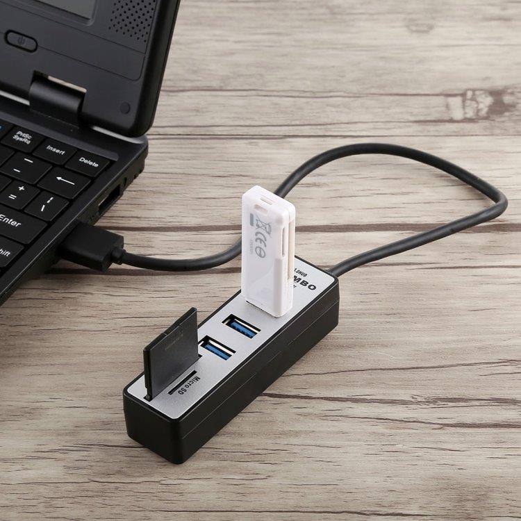USBhubb + Kortleser USB 3.0