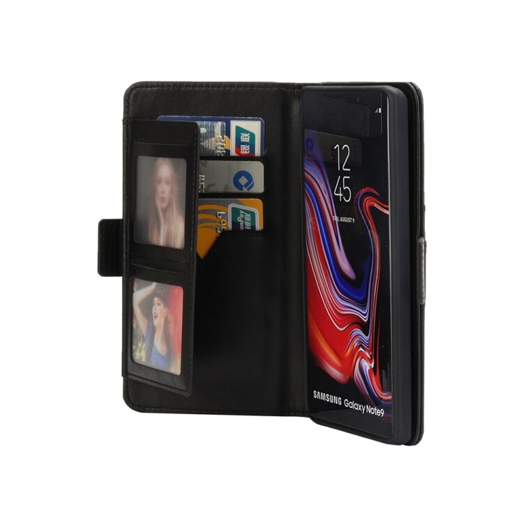 Lommebokdeksel 2i1 Samsung Galaxy Note 9 Svart