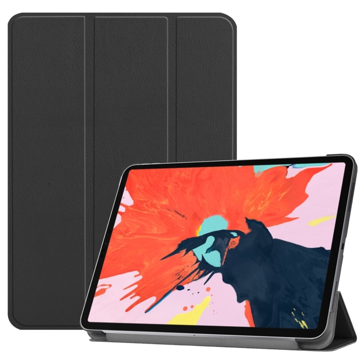 TriFold Custer Deksel iPad Pro 12.9  2018 Svart