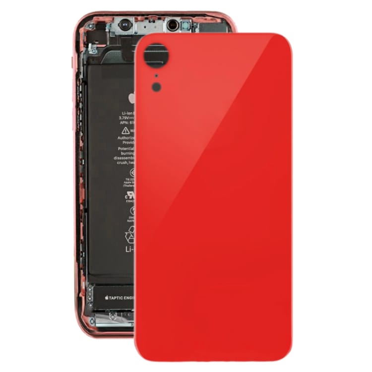 Bakdeksel Reservedel iPhone XR Rød