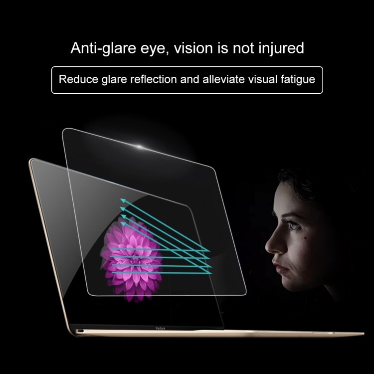 Herdet og tonet skjermbeskyttelse 9H MacBook Retina 12" A1534
