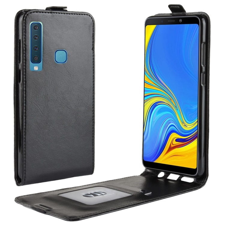 Flipdeksel Vertikal Samsung Galaxy A9  2018 Svart