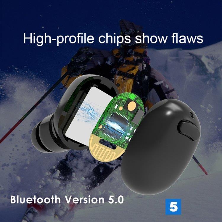 S570 Bluetooth Headpods Ladefutteral Svart