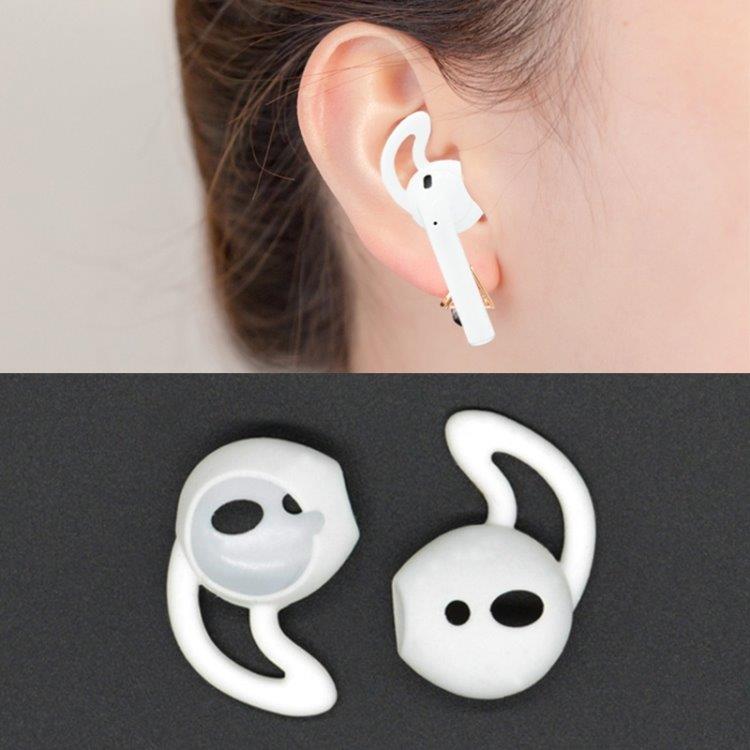 Silikon Earhooks til Apple AirPods Hvit