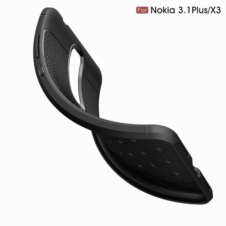 Mobildeksel lærlook Nokia 3.1Plus / X3