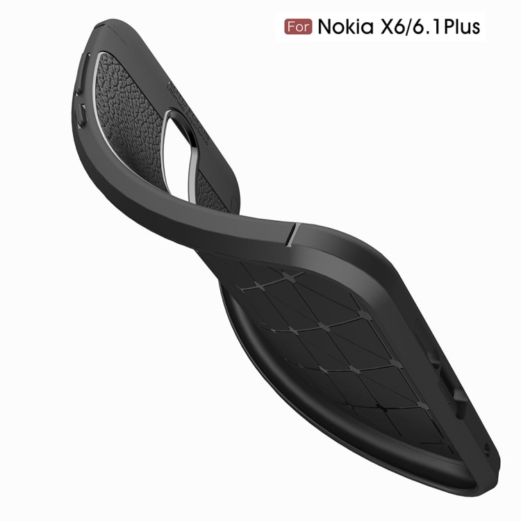 Mobildeksel lærlook Nokia 6.1Plus / X6