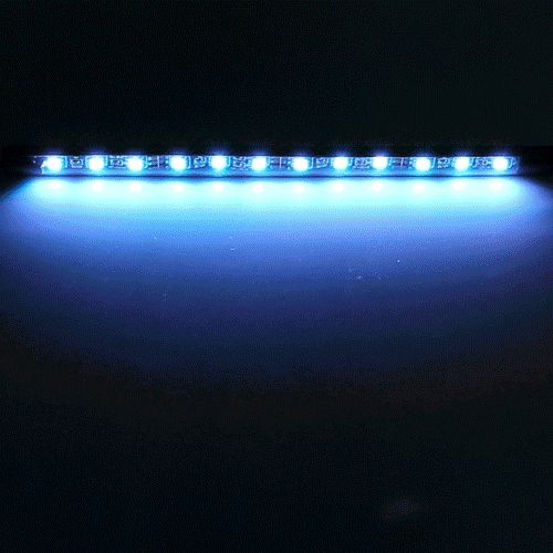 LED-stripe for bil - 48 lysdioder med RGB og fjernkontroll