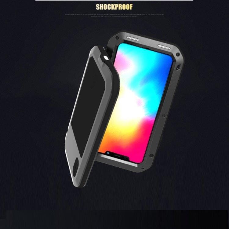 LOVE MEI Dustproof Shockproof deksel iPhone XS Max