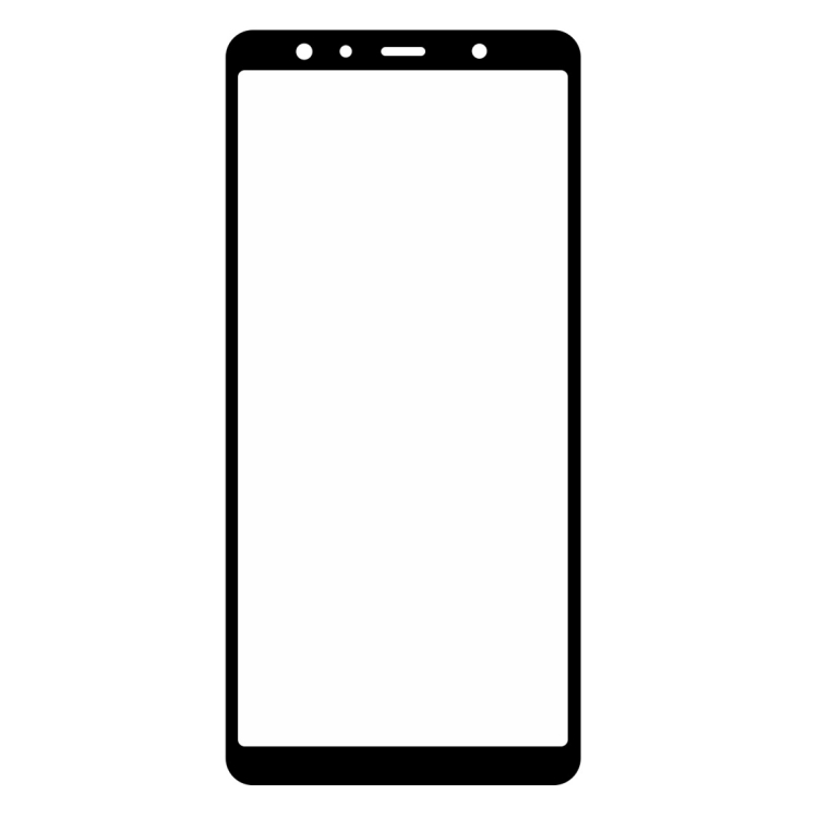 Bøyd herdet skjermbeskyttelse av temperert glass Galaxy A7 2018