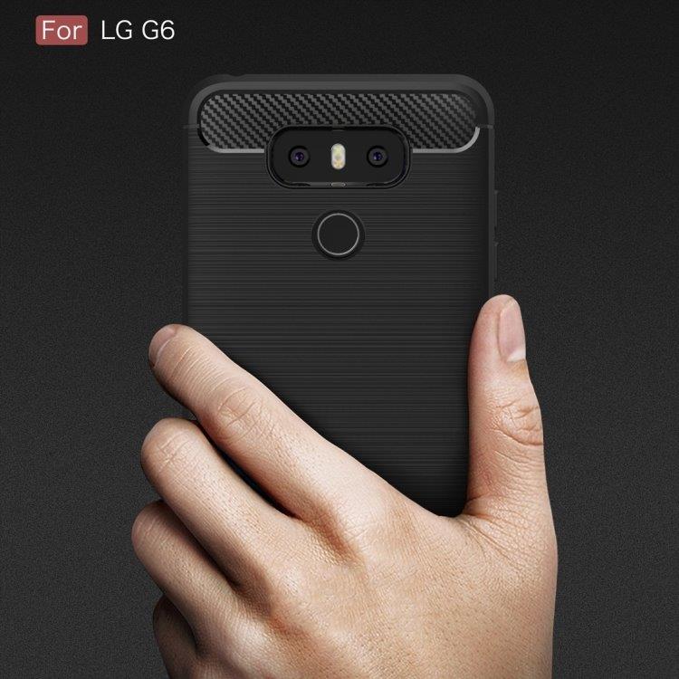 Schockproof Karbon deksel LG G6
