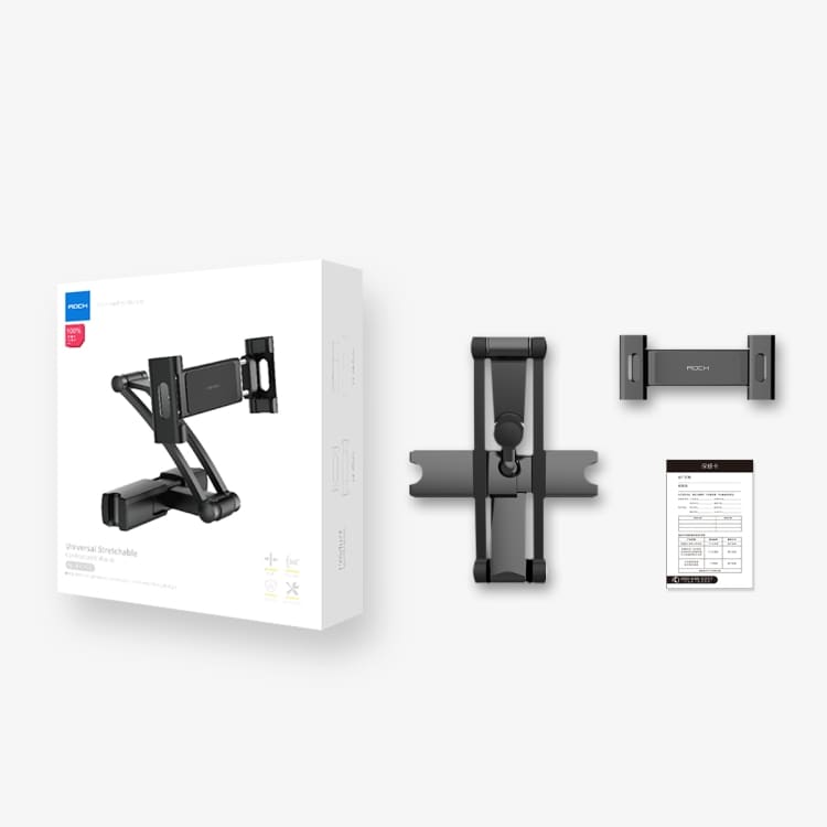 ROCK Universal Holder til bilens nakkestøtte - Mobil & Surfeplate