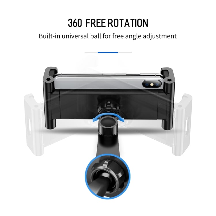 ROCK Universal Holder til bilens nakkestøtte - Mobil & Surfeplate