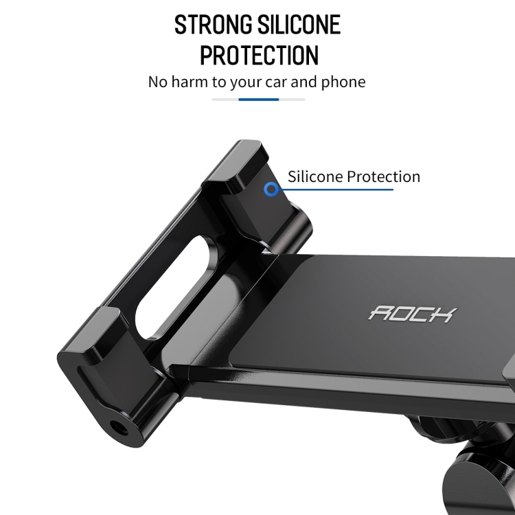 ROCK Universal Holder til bilens nakkestøtte - Mobil & Surfeplate