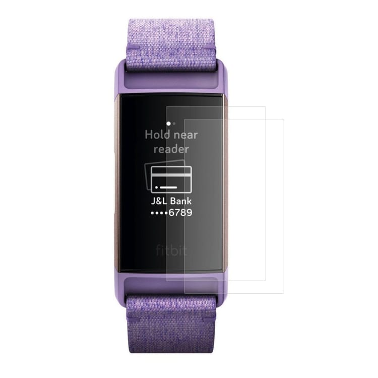 Herdet skjermbeskyttelse av glass Fitbit Charge 3 - 2Pack