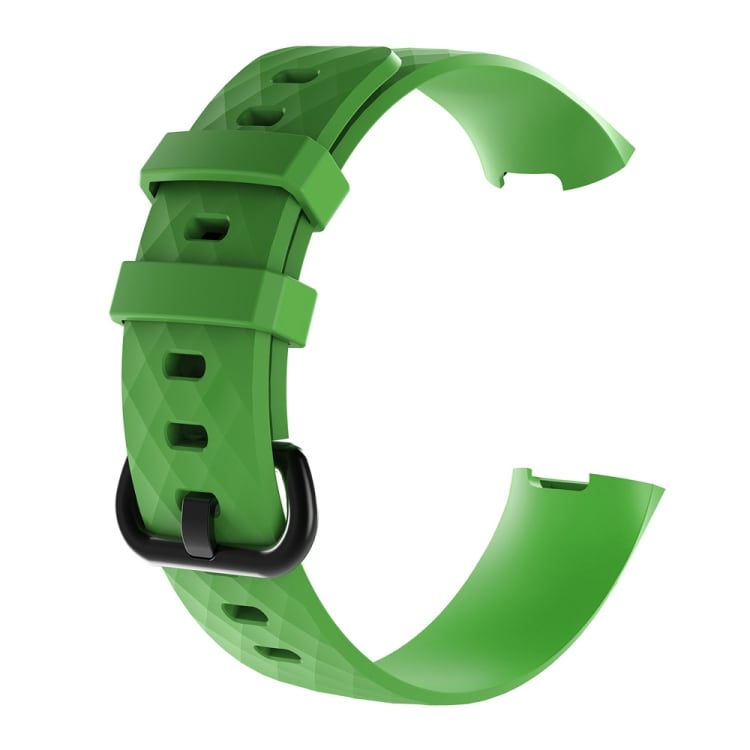 Silikonarmbånd Fitbit Charge 3 - Grønn