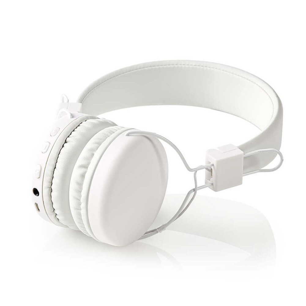 Nedis Bluetooth headset - On-ear, Hvit