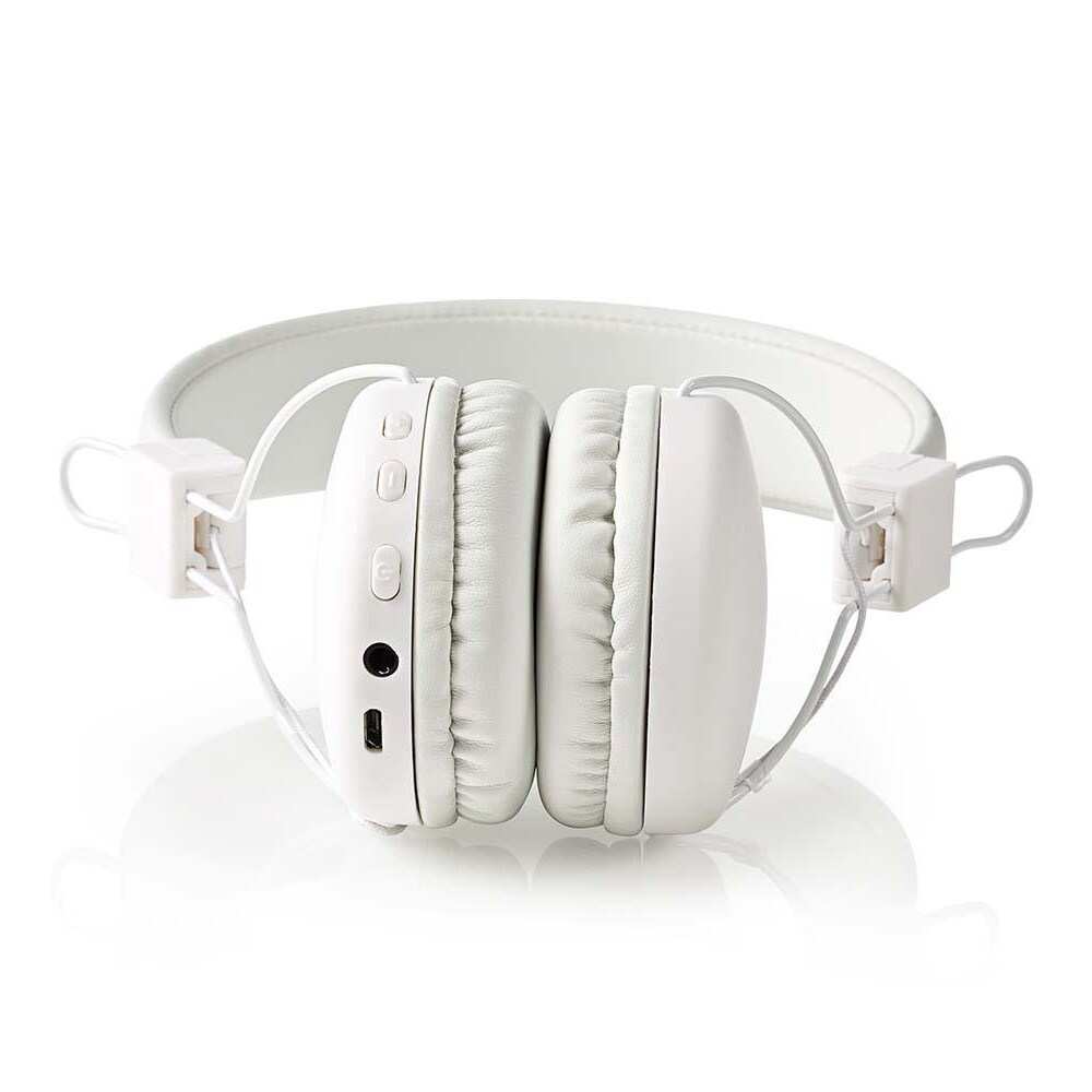 Nedis Bluetooth headset - On-ear, Hvit