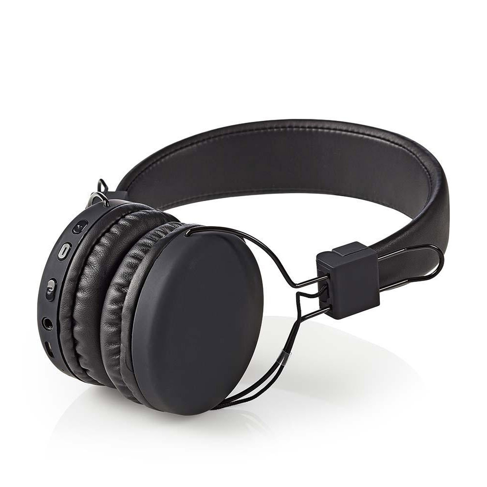 Nedis Bluetooth headset - On-ear , Svart