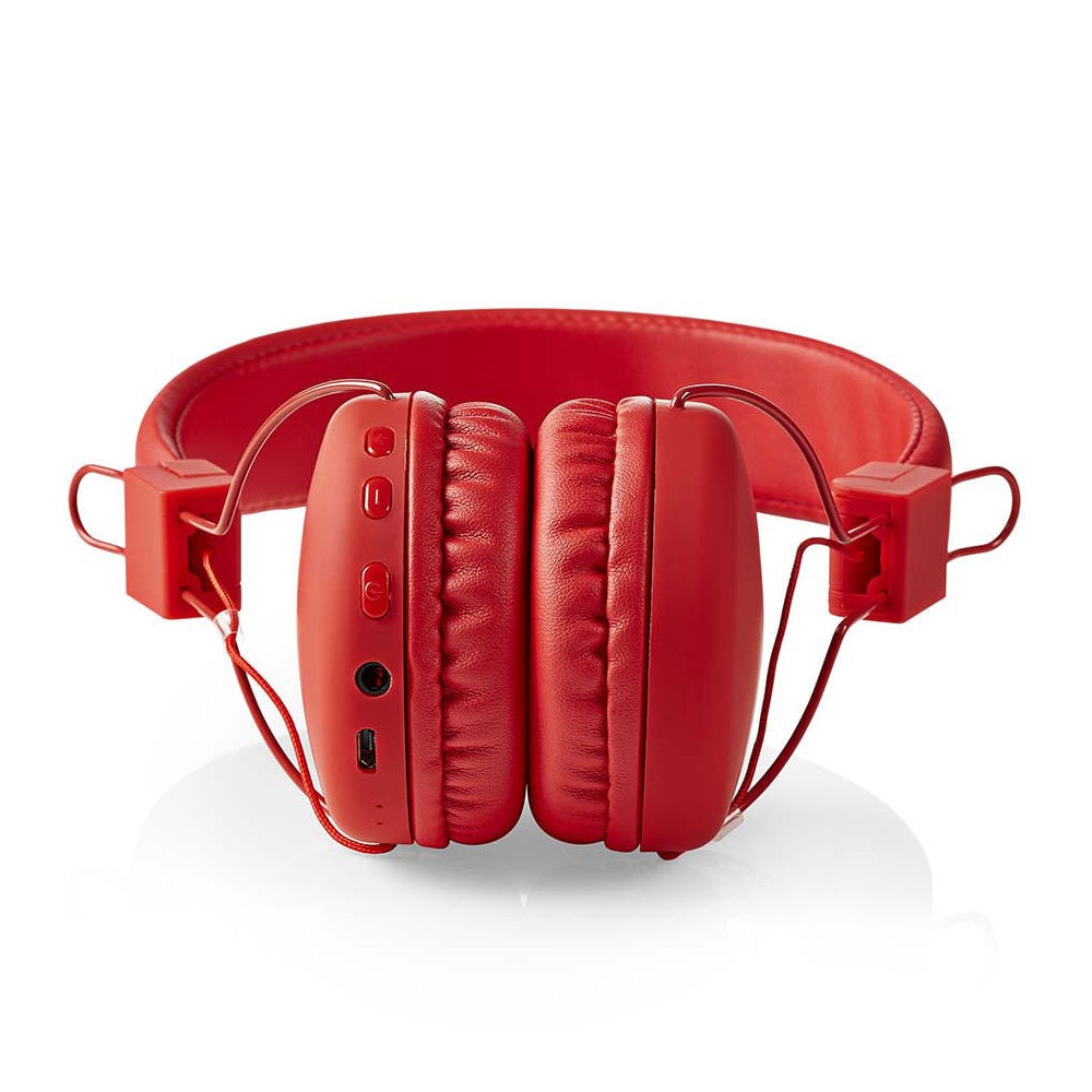 Nedis Bluetooth headset - On-ear , Rød