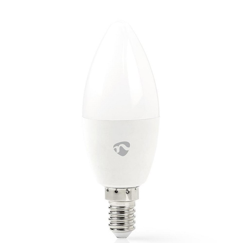 Nedis WiFi Smart LED-pære RGB E14 - Varm hvit og full farge
