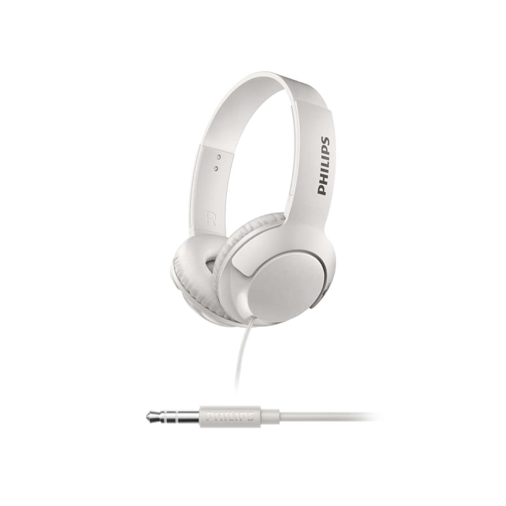 Philips Bass+ One Ear Headphones SHL3070BK - HVITE