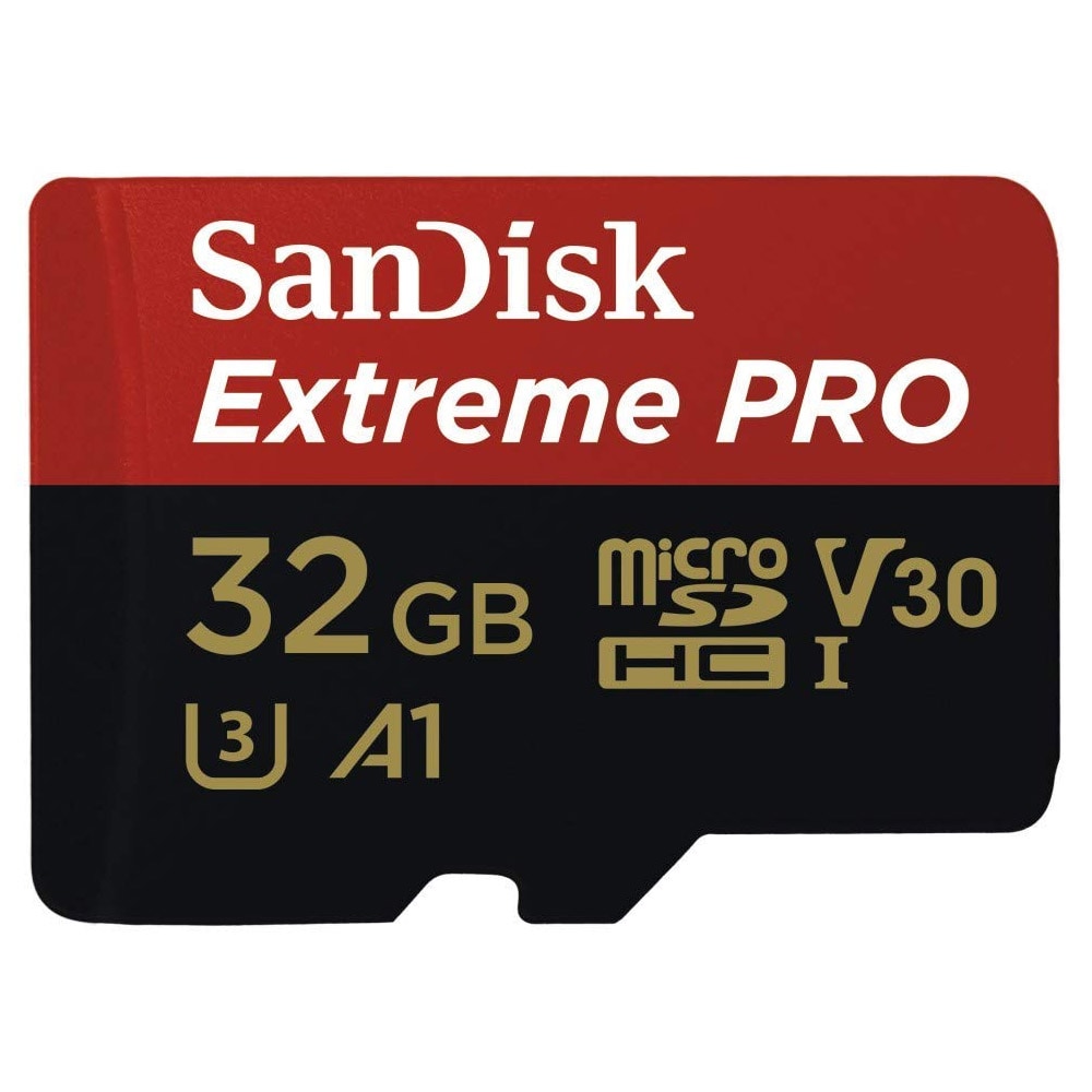 Sandisk Extreme Pro MicroSDHC 32GB R100M/W90 V30 U3 4K