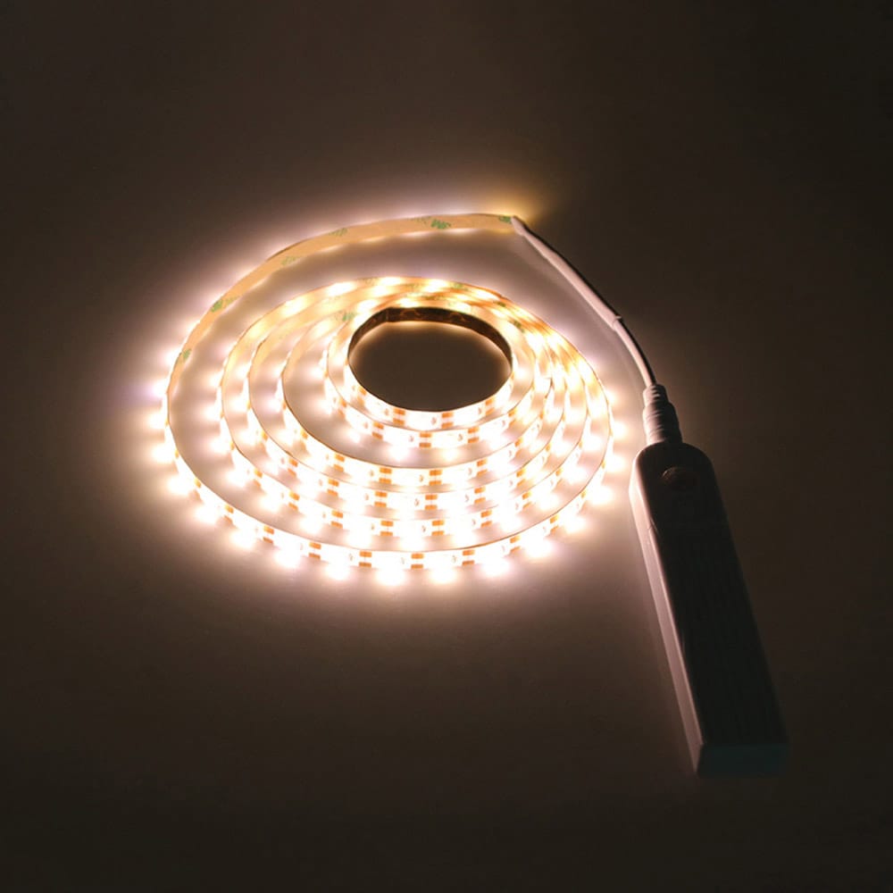 LED-belysning under møbler Batteri Varmhvit