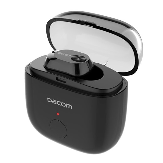 Bluetooth V4.2 in-ear øreplugg med batterieske 200mAh