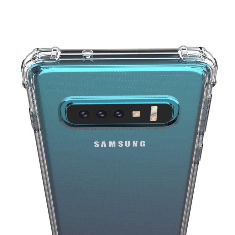 Støtbeskyttende transparent Deksel av TPU til Galaxy S10
