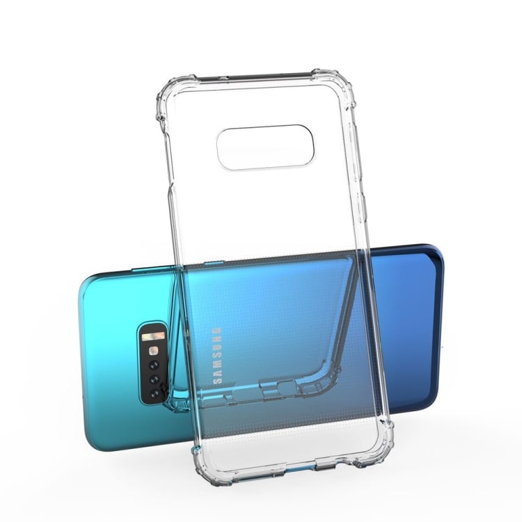 TPU Støtbeskyttende Deksel transparent til Galaxy S10e