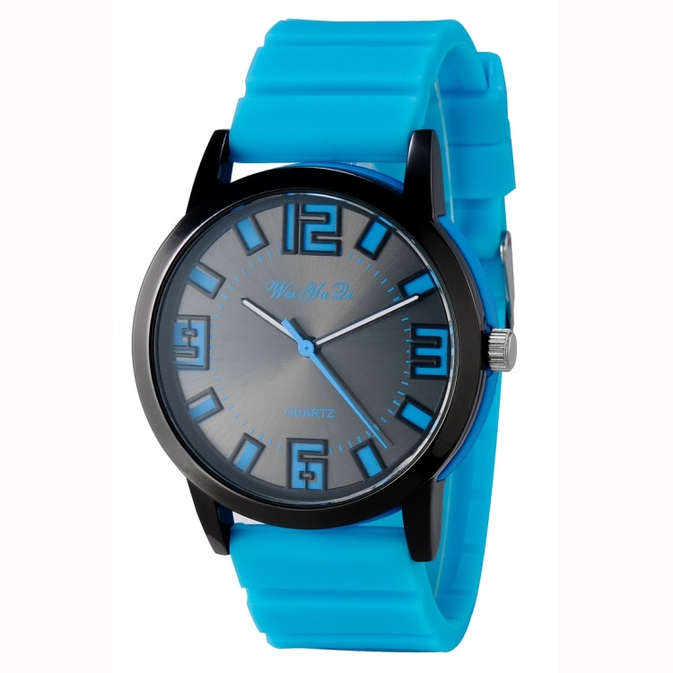 Armbåndsur av silikon - Blått