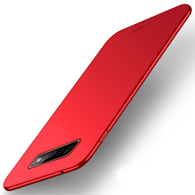 Rødt Ultratynt MOFI Deksel - Samsung Galaxy S10 Plus