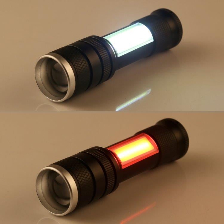 Zoom T6 + COB LED-Lommelykt/ 4 lysinnstillinger