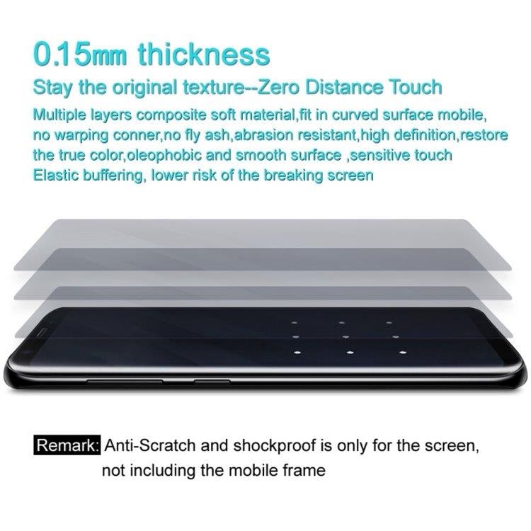 2-pack 0.15mm Full skjermbeskyttelse Samsung Galaxy S9