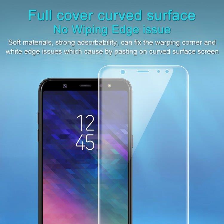 2-pack 0.15mm Full skjermbeskyttelse Samsung Galaxy A6 Plus -2018