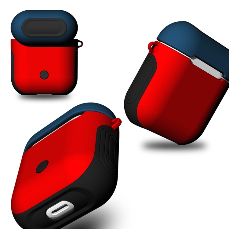 Silikonfutteral/beskyttelse til Apple Airpods - Rød kropp