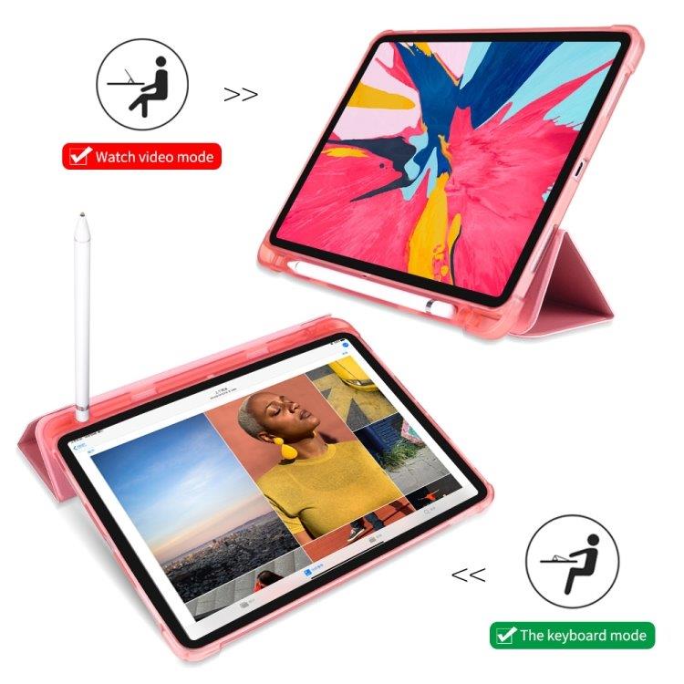 TPU Futteral til iPad Pro 11" 2018 med oppbevaringslomme